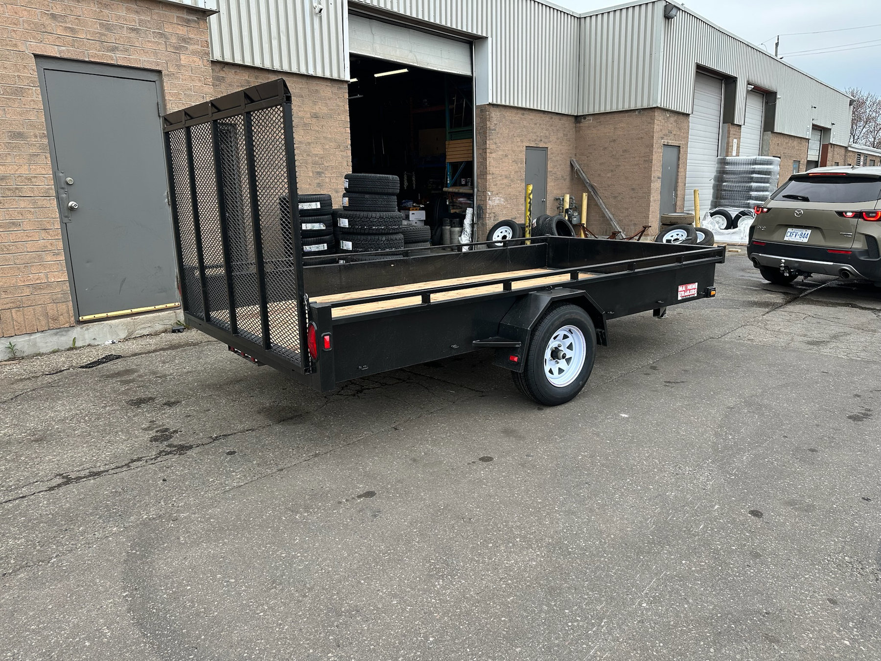 6'x 12' MINI LANDSCAPE TRAILER - LS612 photo 2