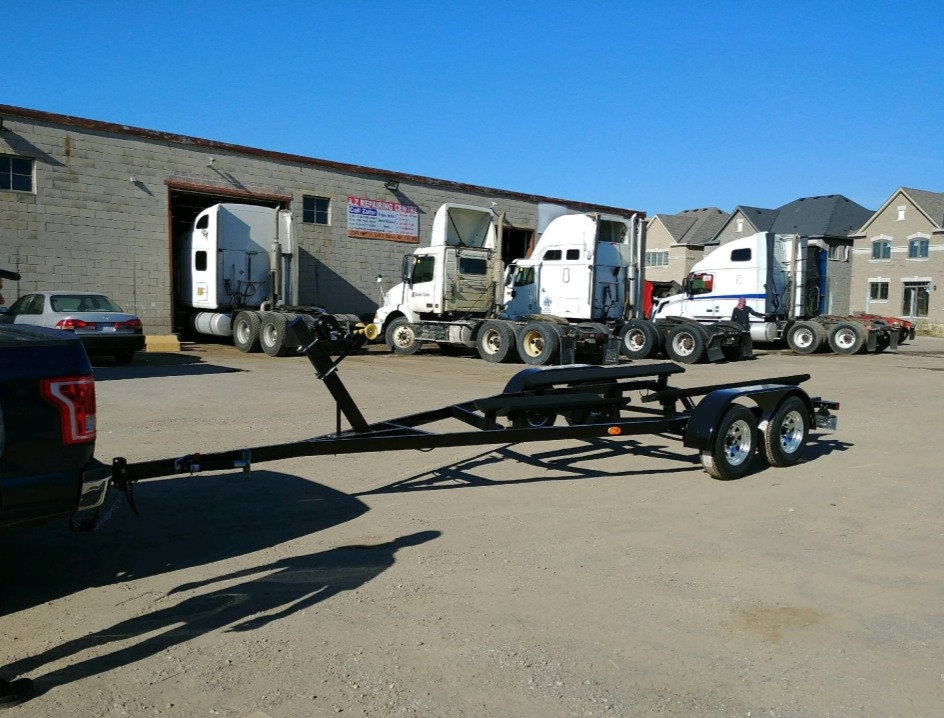 20'-28' 4500LB STEEL BOAT TRAILER photo 1