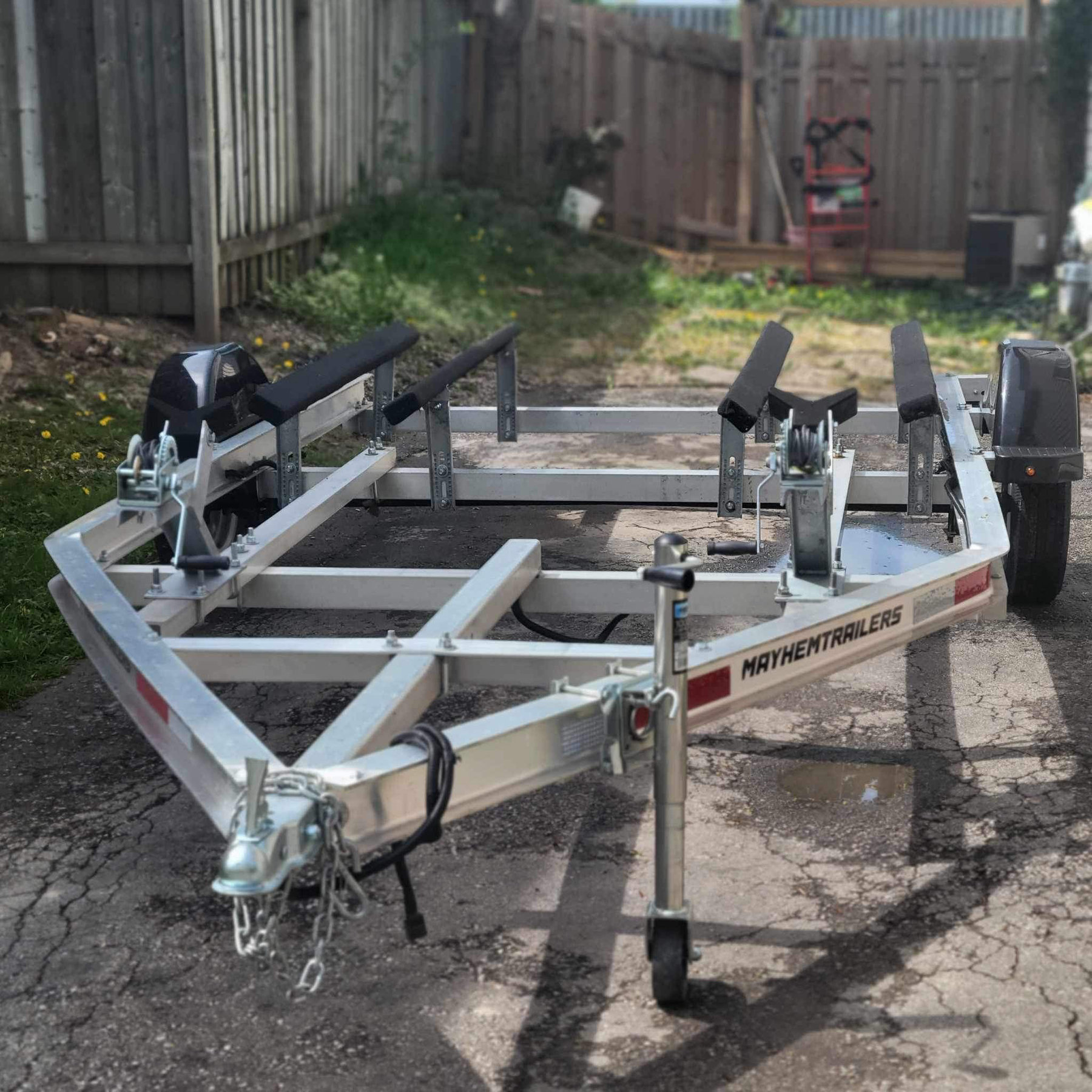 Aluminum Double PWC 3 Seater photo 4
